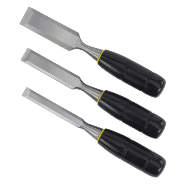 Stanley Basic Wood Chisel Set (3-Piece)