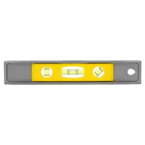 Stanley 9 in. Magnetic Cast Aluminum Torpedo Level