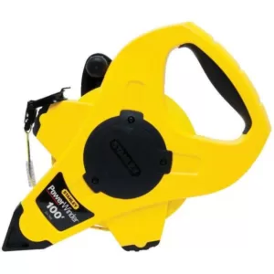 Stanley 100 ft. PowerWinder Tape Measure