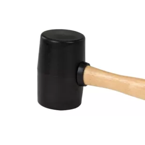 Stanley 18 oz. 13.5 in. Rubber Mallet w/ Wood Handle