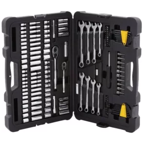 Stanley 1/4 in. & 3/8 in. Drive  SAE  Mechanics Tool Set (145-Piece)