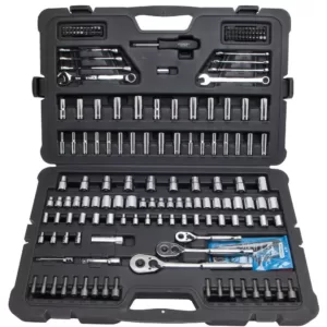 Stanley SAE & Metric Mechanics Tool Set (201-Piece)