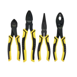 Stanley Bi-Material Plier Set (4-Piece)