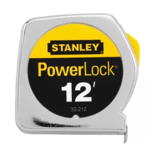 Stanley PowerLock 12 ft. x 1/2 in. Tape Measure