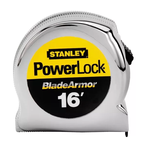 Stanley PowerLock 16 ft. x 1 in. Tape Measure with Blade Armor Coating