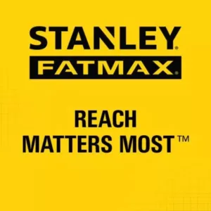 Stanley 8m / 26 ft. FATMAX Tape Measure (Metric / English Scale)