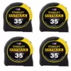 Stanley FATMAX 35 ft. x 1-1/4 in. Tape Measure (4-Pack)