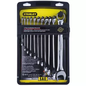 Stanley SAE Combination Wrench Set (11-Piece)