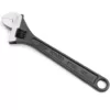 Stark 10 in. Slim Black Chrome Vanadium Steel Oxidized Finish Adjustable Wrench