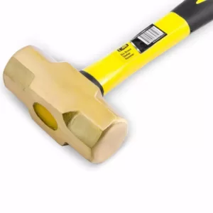 Stark 3 lbs. Brass Sledge Hammer with Fiberglass Handle