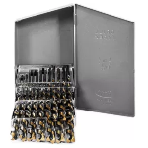 Stark ELITE High Speed Steel Drill Bit Set with Case (29-Piece)