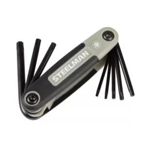 Steelman Fold-up Torx Hex Key Set (8-Piece)