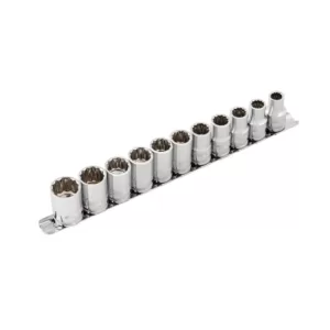 Steelman 1/2 in. Drive 12-Point Metric Socket Set (11-Piece)