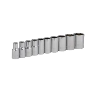 Steelman 1/4 in. Drive 6-Point SAE Socket Set (10-Piece)