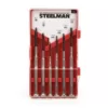 Steelman Precision Phillips and Slotted Screwdriver Set (6-Piece)