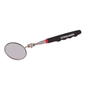 Steelman 36 in. Telescoping 2.25 in. Round Inspection Mirror