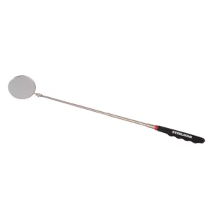 Steelman 29 in. L Telescoping 3.25 in. Round Inspection Mirror Tool