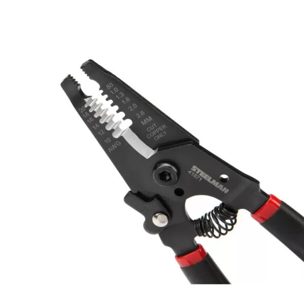 Steelman Universal 20 AWG - 10 AWG Wire Stripper and Cutter