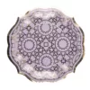 Sugar Plum Party Salad Plate Boho (16-Piece)