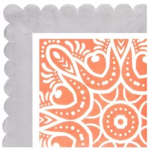 Sugar Plum Party Lunch Napkin Citrus (32-Piece)