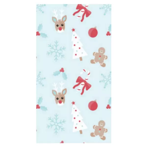 Sugar Plum Party 32-Piece Holly Jolly Assorted Disposable Paper Napkin