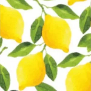 Sugar Plum Party Lunch Napkin Lemons (32-Piece)