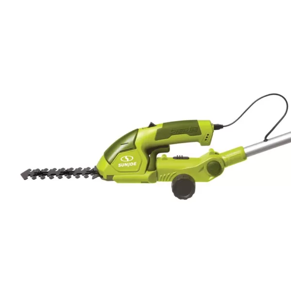 Sun Joe 7.2-Volt 2-in-1 Cordless Grass Shear and Hedge Trimmer with Extension Pole