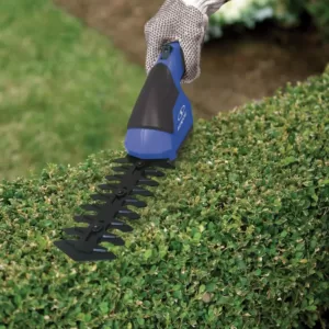 Sun Joe 7.2-Volt 2-in-1 Cordless Grass Shear and Hedge Trimmer with Extension Pole, Blue