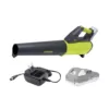 Sun Joe 100 MPH 385 CFM 24-Volt Turbine Cordless Jet Blower Kit with 2.0 Ah Battery + Charger