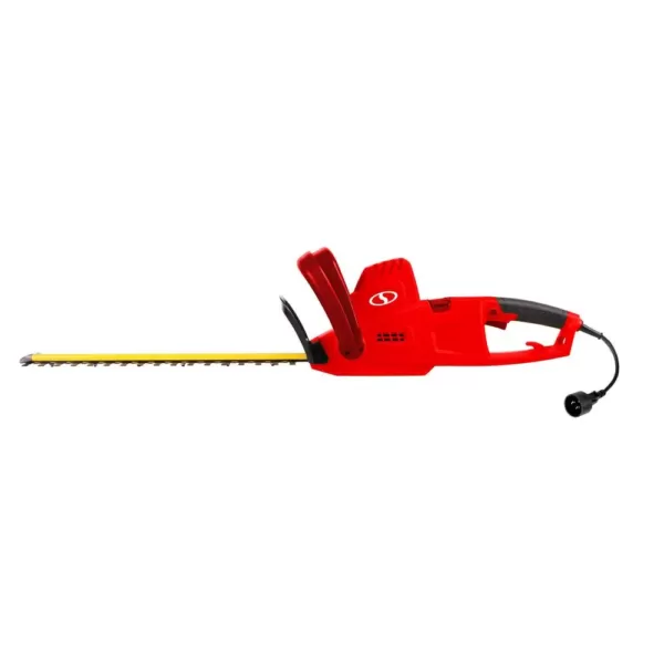 Sun Joe 4.5 Amp Electric Lawn and Garden Multi-Tool System Hedge Trimmer/Grass Trimmer/Garden Tiller, Red