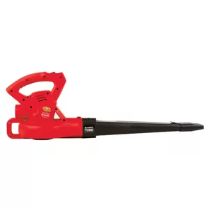 Sun Joe 215 MPH 240 CFM 10 Amp Electric Handheld Leaf Blower, Red