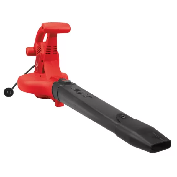 Sun Joe 250 MPH 440 CFM 14 Amp Electric Handheld Blower/Vacuum/Mulcher with Gutter Attachment, Red