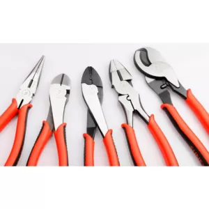 SUNEX TOOLS Professional Pliers Set (5-Piece)