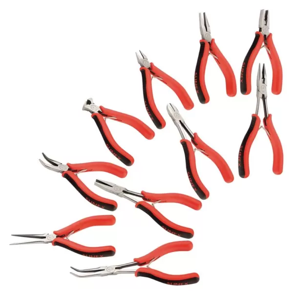 SUNEX TOOLS Precision Pliers Set (10-Piece)