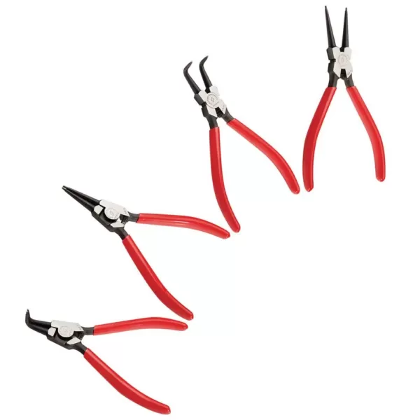 SUNEX TOOLS Snap Ring Pliers Set (4-Piece)