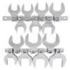 SUNEX TOOLS 1/2 in. Drive Jumbo SAE Crowfoot Wrench Set (14-Piece)