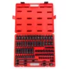 SUNEX TOOLS 3/8 in. Drive Master Impact Socket Set (80-Piece)