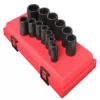 SUNEX TOOLS 1/2 in. Drive Socket Set Impact (13-Piece)