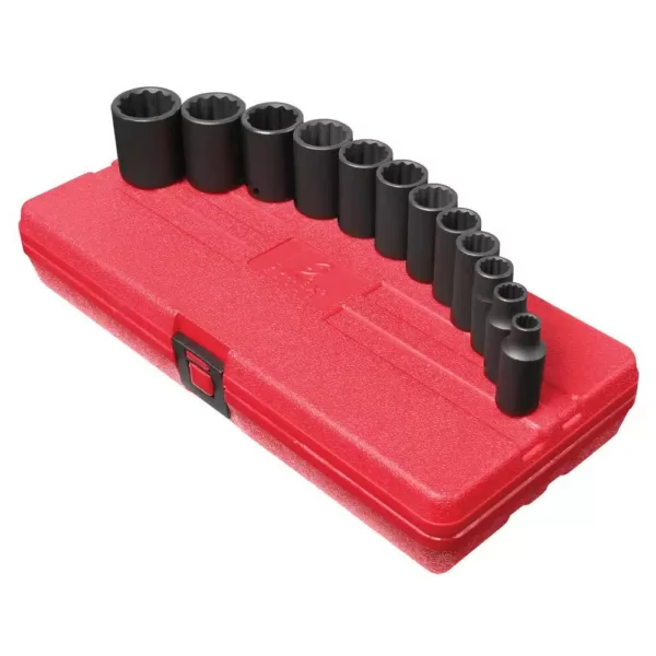 SUNEX TOOLS 12-Point Socket Set