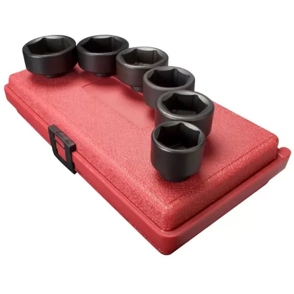 SUNEX TOOLS 3/8 in. Drive Oil Filter Socket Set (6-Piece)