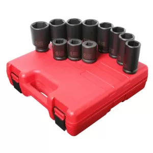 SUNEX TOOLS 3/4 in. Drive Socket Set (11-Piece)