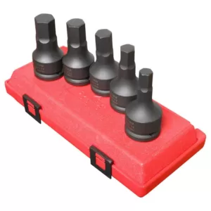 SUNEX TOOLS 3/4 in. Drive Metric Socket Set