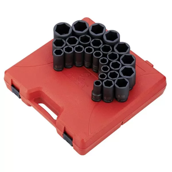 SUNEX TOOLS 3/4 in. Drive Socket Set (26-Piece)