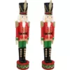 Sunnydaze Decor 37 in. Kristoff the Nutcracker Soldier Christmas Decor (Set of 2)