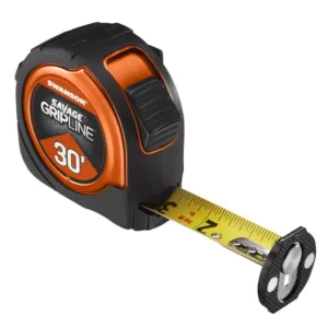 Swanson 30 ft. Savage Gripline Tape Measure