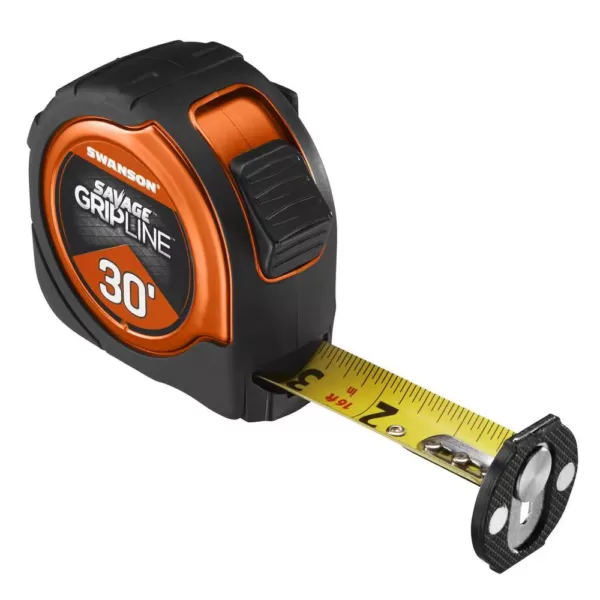 Swanson 30 ft. Savage Gripline Tape Measure