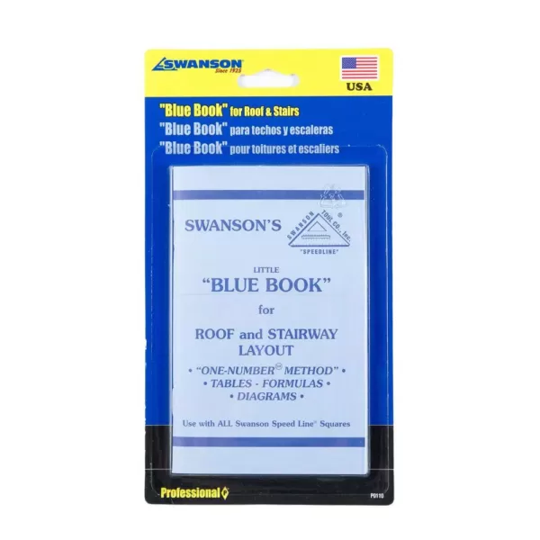 Swanson Little Blue Book of Instructions for Roof and Stairway Layout