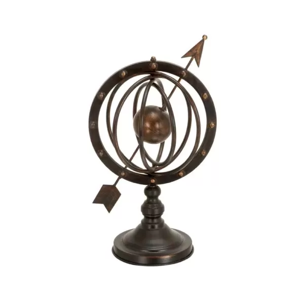 LITTON LANE Armillary Sphere Iron Decor