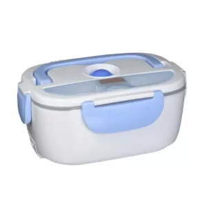 Tayama Electric Lunch Box in White Light Blue