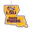 Team Sports America Louisiana State University 5 in. NCAA Team State Christmas Ornament